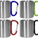 Mug Metálico con gancho. Caribe